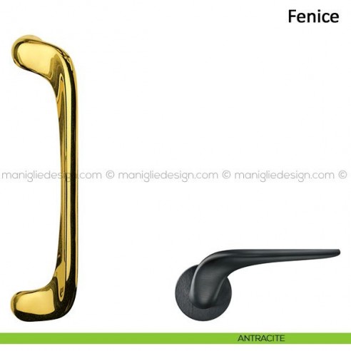 Maniglione per porta Fenice Frascio antracite