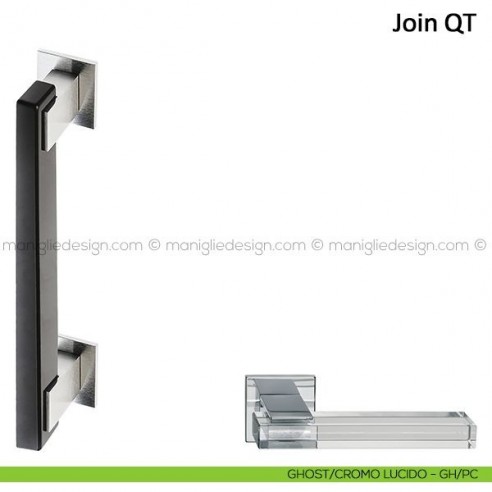 Maniglione Join Frascio ghost/cromo lucido