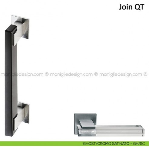 Maniglione Join Frascio ghost/cromo satinato