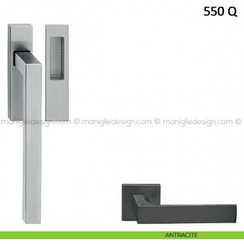 Maniglione per alzante scorrevole 550 Q Frascio antracite