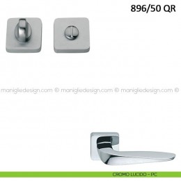 Nottolino per porta Frascio con rosetta quadrata 896/50 QR 2