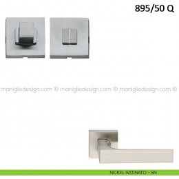 Nottolino per porta Frascio con rosetta quadrata 895/50 2