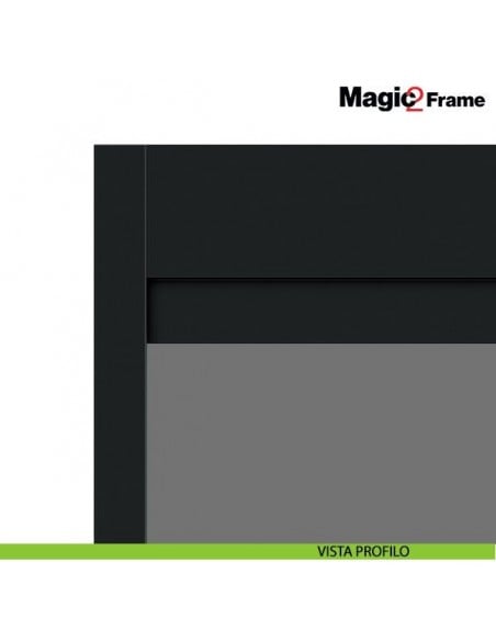 Magic 2 Frame Terno Scorrevoli vista profilo