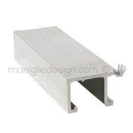 Binario superiore per anta doppia in alluminio Koblenz System 1011/40