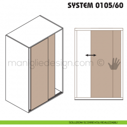 Sistema scorrevole per mobili Koblenz System 0105/60 2