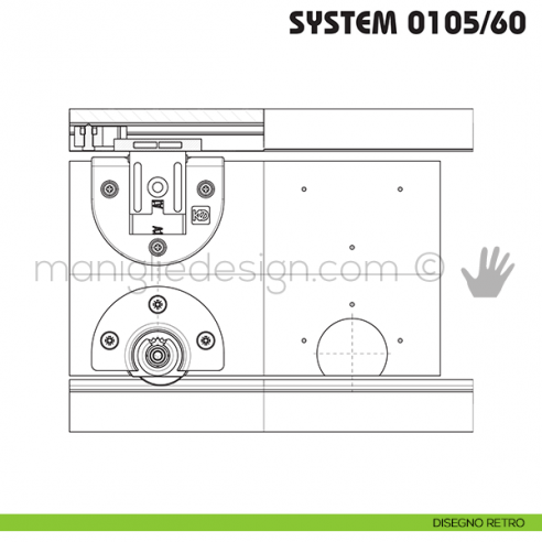 Disegno retro Koblenz System 0105/60