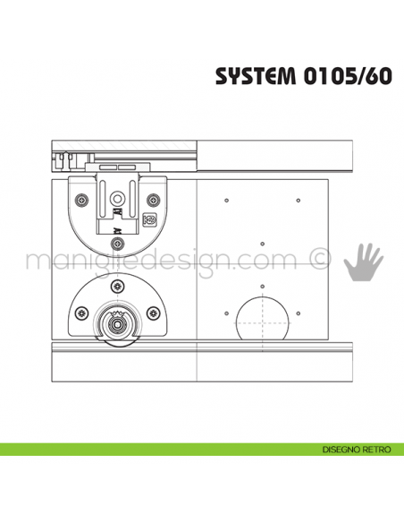 Disegno retro Koblenz System 0105/60