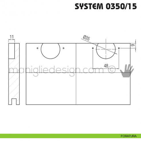 Foratura Koblenz System 0350/15
