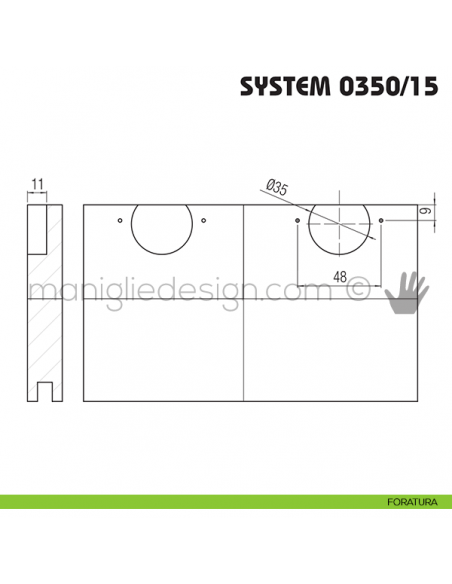 Foratura Koblenz System 0350/15