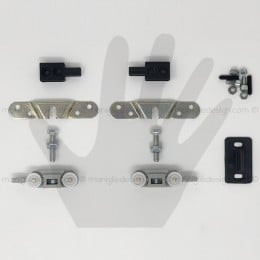 Guarnitura per porta scorrevole 80 kg Koblenz System 0400/80