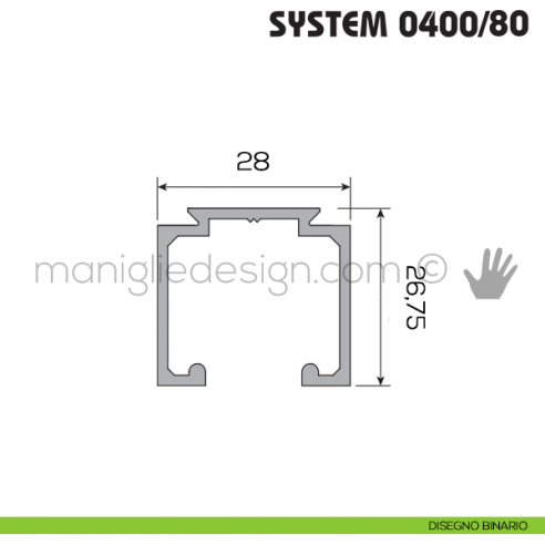 Disegno binario Koblenz System 0400/80