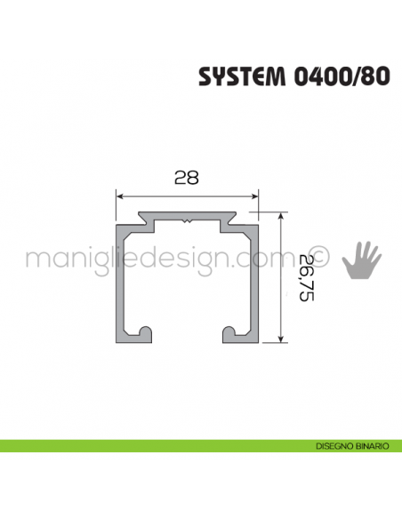 Disegno binario Koblenz System 0400/80