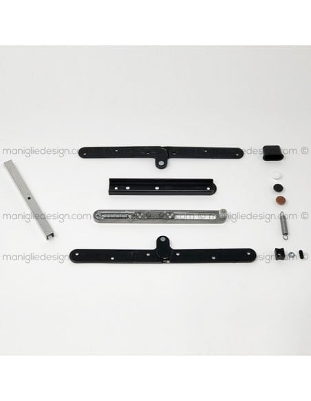 Sistema per porta a libro con battentatura Koblenz System 0260/50