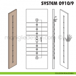 Raddrizza ante per armadi Koblenz System 0910/9 2