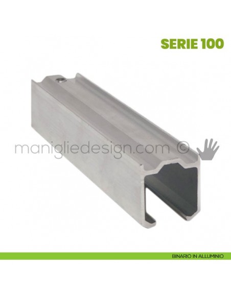 Binario in alluminio Sisco Sistem Serie 100