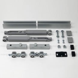 Kit per porta scorrevole 100 kg Sisco Sistem Serie 100 Silent a filo