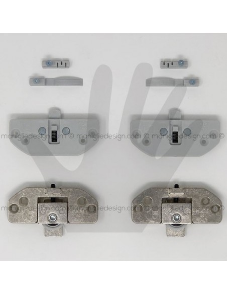 Kit scorribase medio legno Terno Scorrevoli 354-412/L