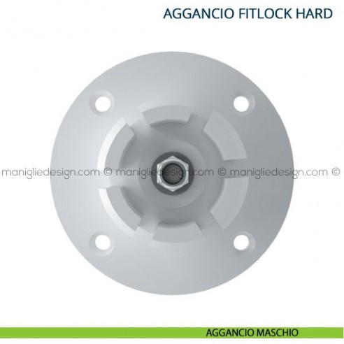 Sistema di fissaggio Fitlock hard tenuta 22 kg aggancio maschio