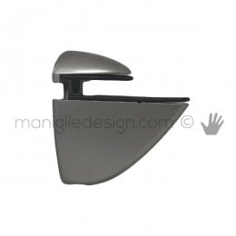 Reggimensola tucano per vetro cromo satinato verniciato 2