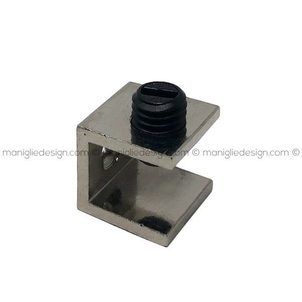 Reggimensola Supporti Per Mensole Vetro 9104 11 Mm Oro Cm 2,5x5 Coppia - Foto 9