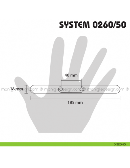 Molla di ricambio per porta a libro System 0260/50 Koblenz disegno