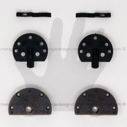 Guarnitura per sportello scorrevole Terno Scorrevoli 639-650