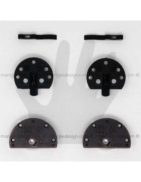 Guarnitura per sportello scorrevole Terno Scorrevoli 639-650