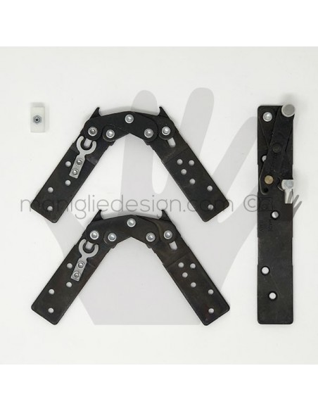 Sistema per porta a libro 30 kg Foldy Terno Scorrevoli