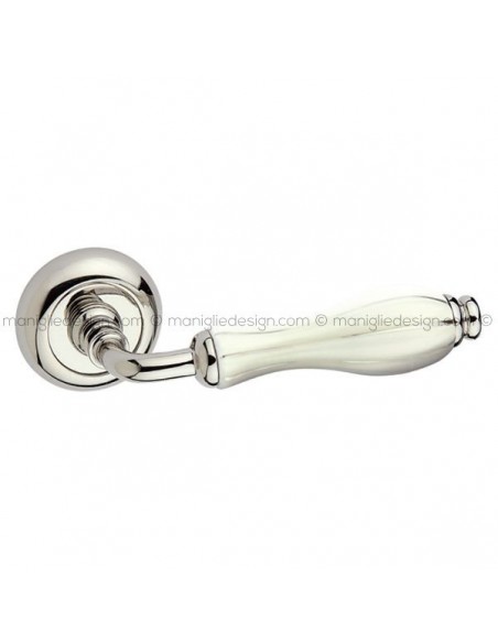 Maniglia con porcellana per porta Lady Fimet Handles