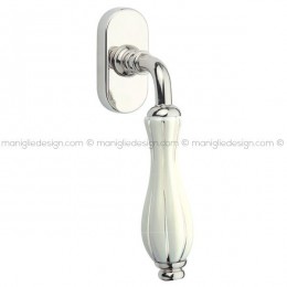 Maniglia in porcellana per finestra martellina DK Lady Fimet Handles