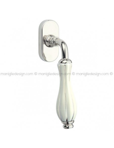 Maniglia in porcellana per finestra martellina DK Lady Fimet Handles