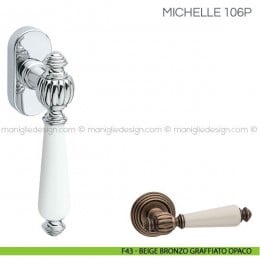 Maniglia con porcellana per finestra martellina DK Michelle Fimet Handles 2