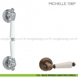 Maniglione in porcellana per porta Michelle Fimet Handles 2