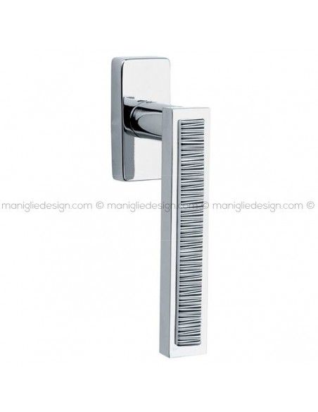 Maniglia con inserto in porcellana per finestra DK Square P Fimet Handles