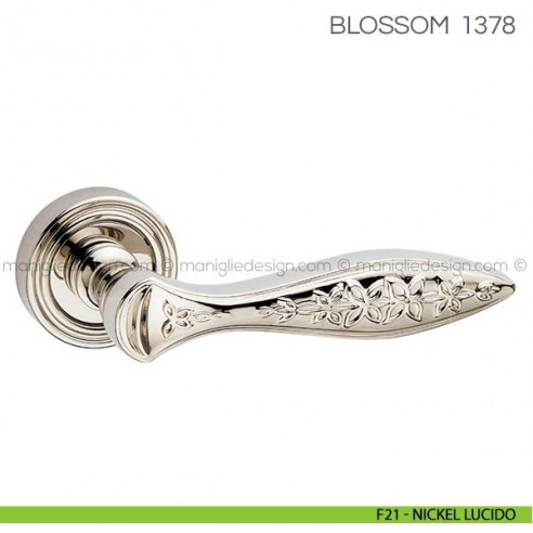 Maniglia per porta Blossom Fimet Handles F21 - Nickel Lucido