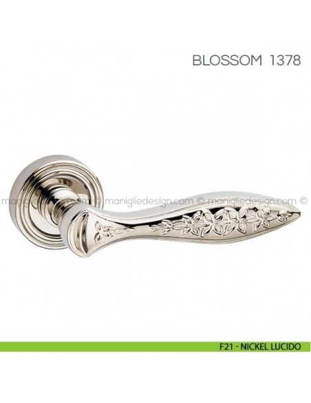 Maniglia per porta Blossom Fimet Handles F21 - Nickel Lucido
