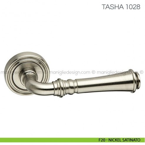 Maniglia per porta Tasha Fimet Handles F20 - Nickel Satinato