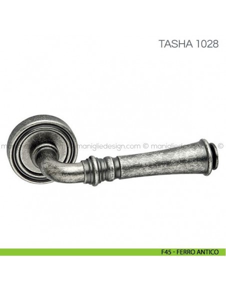 Maniglia per porta Tasha Fimet Handles F45 - Ferro Antico
