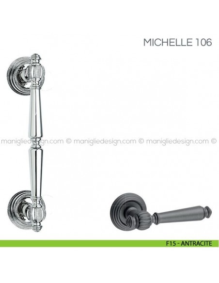 Maniglione per porta Michelle Fimet Handles F15 - Antracite