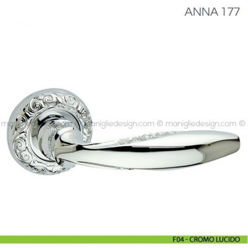 Maniglia per porta Anna Fimet Handles F04 - Cromo Lucido