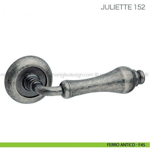 Maniglia per porta Juliette Fimet Handles F45 - Ferro Antico
