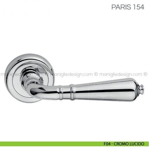 Maniglia per porta Paris Fimet Handles F04 - Cromo Lucido