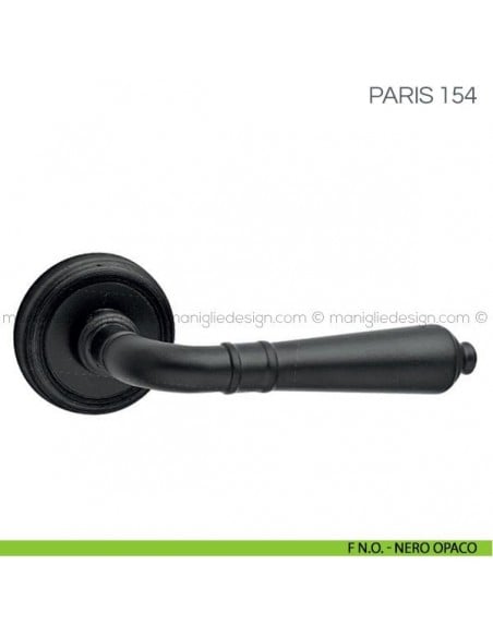 Maniglia per porta Paris Fimet Handles F N.O. - Nero Opaco