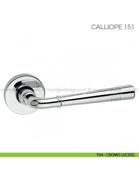 Maniglia per porta Calliope Fimet Handles F04  -Cromo Lucido