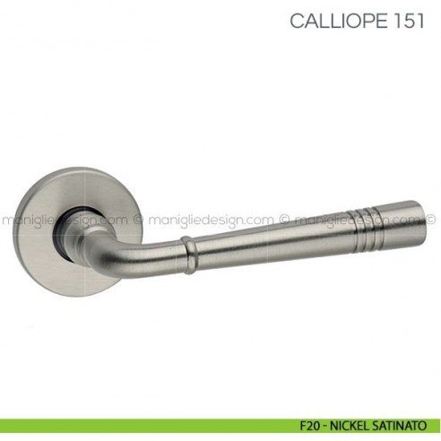 Maniglia per porta Calliope Fimet Handles F20 - Nickel Satinato
