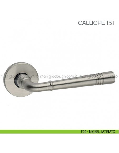 Maniglia per porta Calliope Fimet Handles F20 - Nickel Satinato