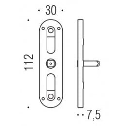 Movimento gratz per maniglia finestra cremonese Antologhia 2