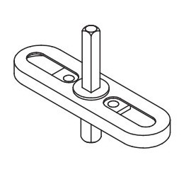 Movimento gratz Q.7 per maniglia finestra cremonese Antologhia