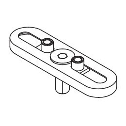 Movimento gratz con boccole per maniglia finestra cremonese Antologhia