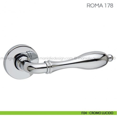 Maniglia per porta Roma Fimet Handles F04 - Cromo Lucido